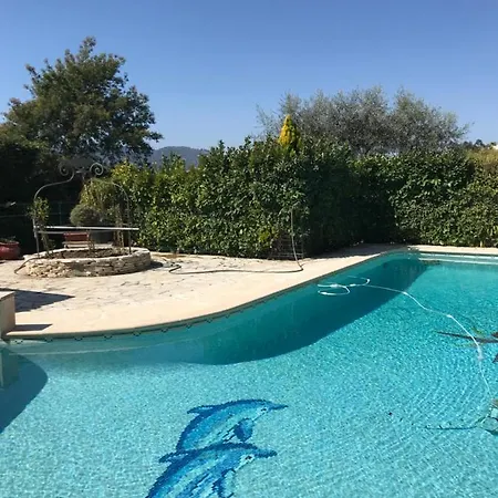 2 Pieces Rdc Villa Piscine La Roquette-sur-Siagne Exterior photo