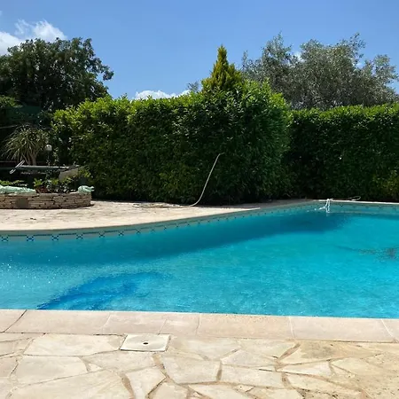2 Pieces Rdc Villa Piscine La Roquette-sur-Siagne Exterior photo