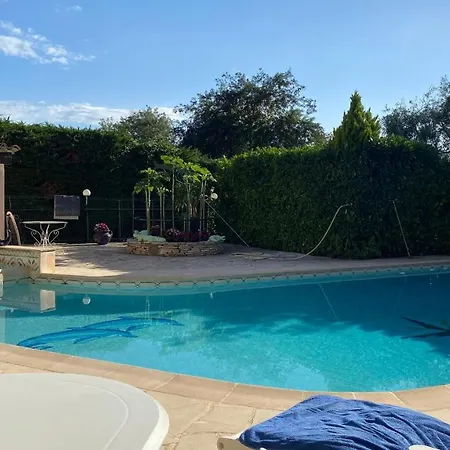 2 Pieces Rdc Villa Piscine La Roquette-sur-Siagne Exterior photo