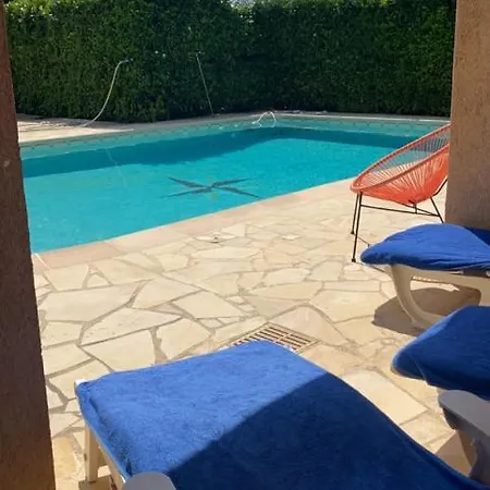 2 Pieces Rdc Villa Piscine La Roquette-sur-Siagne Exterior photo